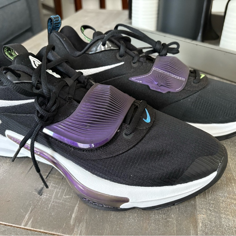 Nike Black and Purple Athletic Brand New Sneakers